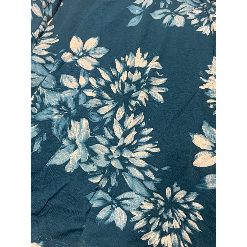 New Direction size small floral blouse - Picture 2 of 5